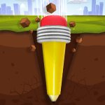 Pen Dig v1.8 MOD APK (Unlimited Cash)