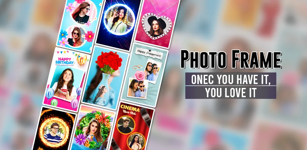 Photo Frames: Photo Editor v1.1.3.4 MOD APK (Premium Unlocked)