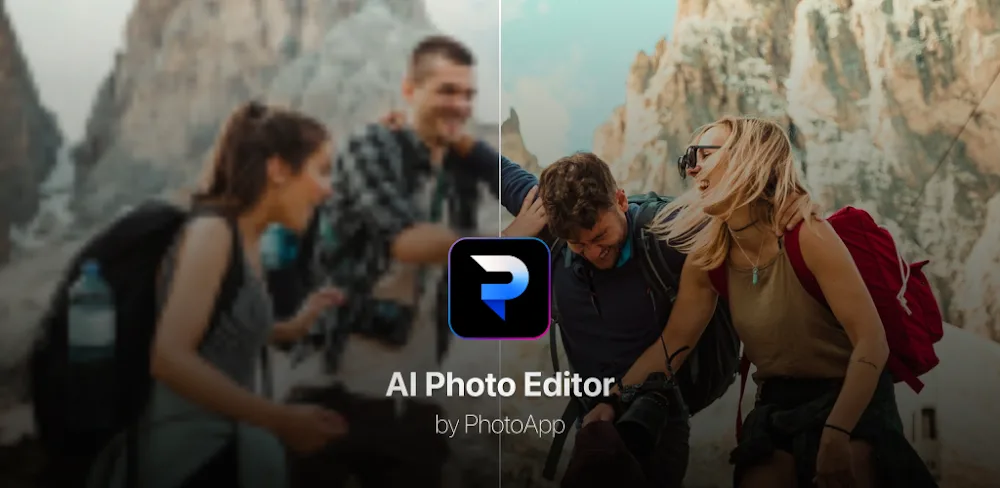 PhotoApp – AI Photo Enhancer v2.2.9.6 MOD APK (Premium Unlocked)