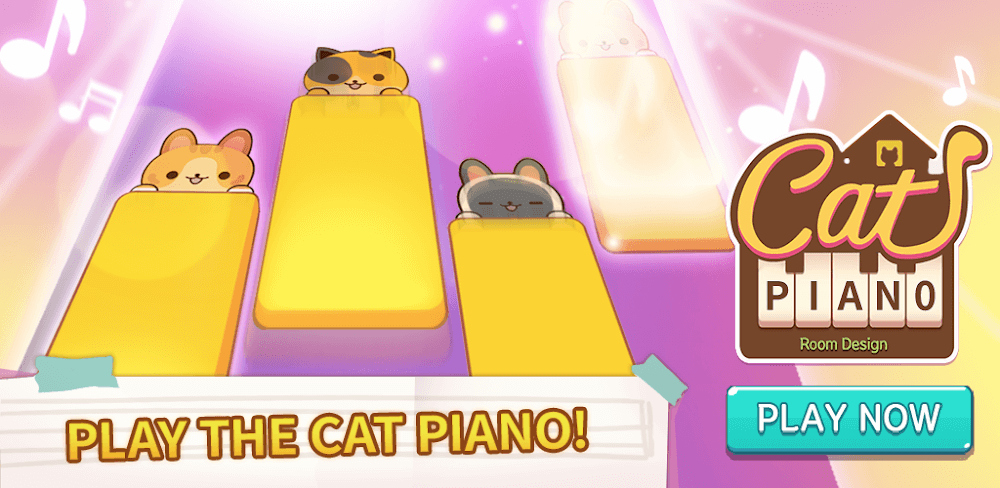 Piano Cat Tiles MOD APK v1.1.3.1 (Unlimited Diamonds)