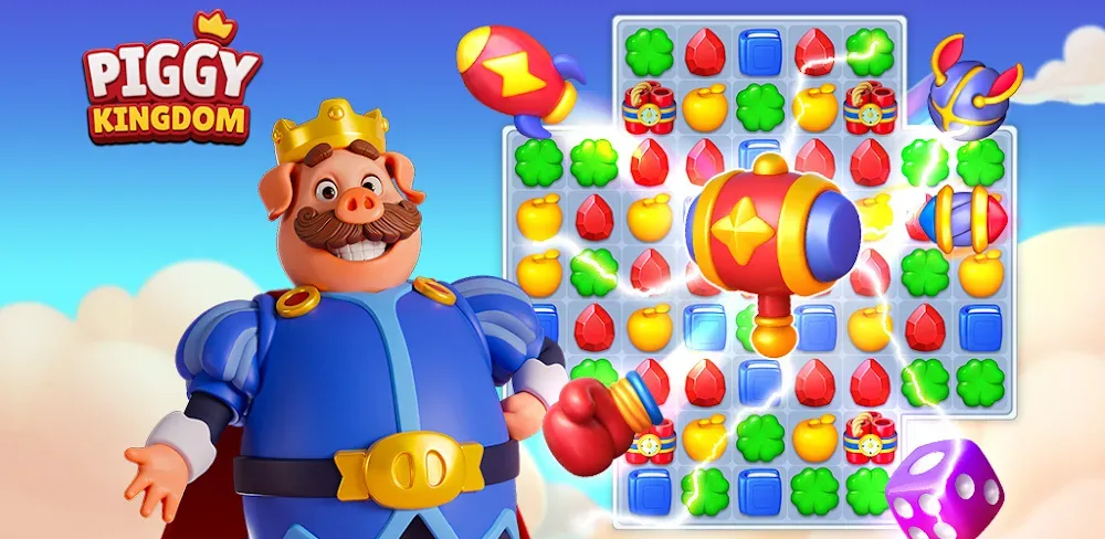 Piggy Kingdom v2.2.4.8 MOD APK (Unlimited Gold/Energy/Medal, Always-Win Level)