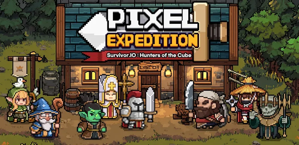 Pixel Expedition v1.1.0.1 MOD APK (Menu, Gold, Exp Multiplier, God Mode)