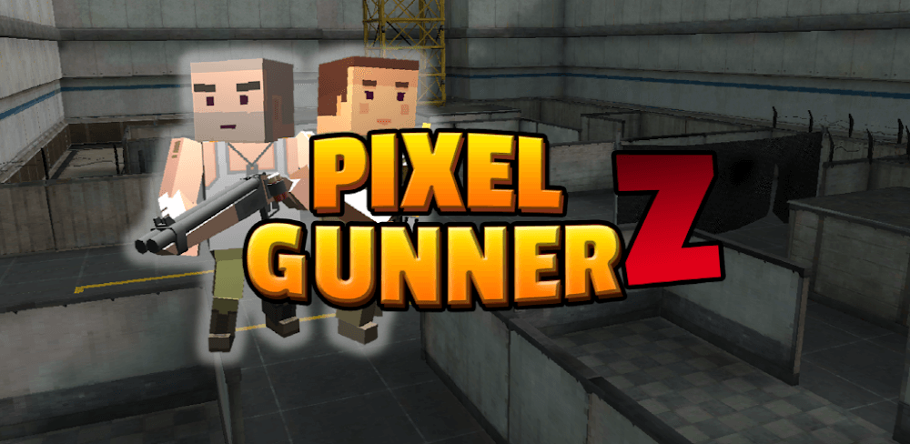 Pixel Z Gunner 3D v5.5.7.2 MOD APK (God Mode, One Hit, Ammo)