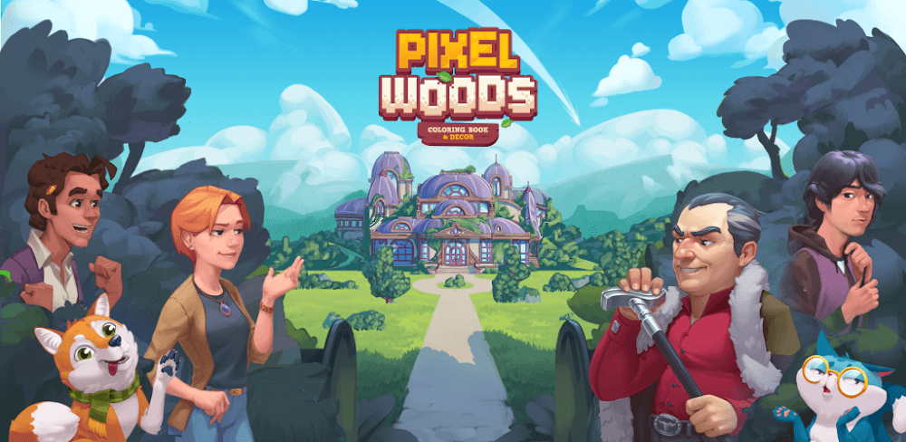 Pixelwoods v1.1.52.2 MOD APK (Unlimited Money)