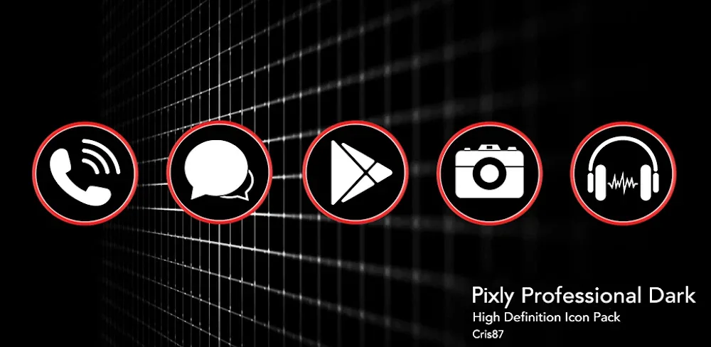 Pixly Professional Dark v3.5 APK (Full Version)