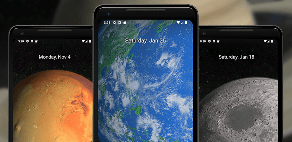Planets 3D Live Wallpaper v1.1.2.4 APK (Full Version)