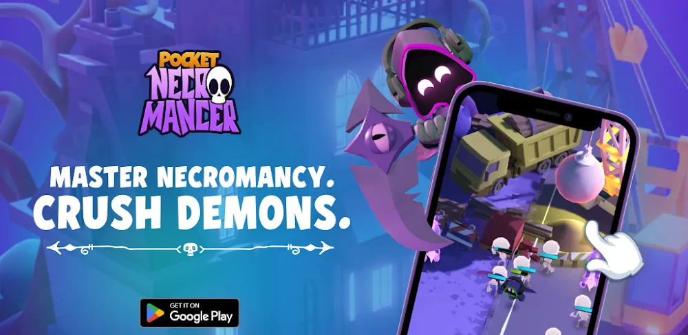 Pocket Necromancer v1.1.7.1 MOD APK (Premium Actived, Speed, Damage Multiplier, Drop Hack)