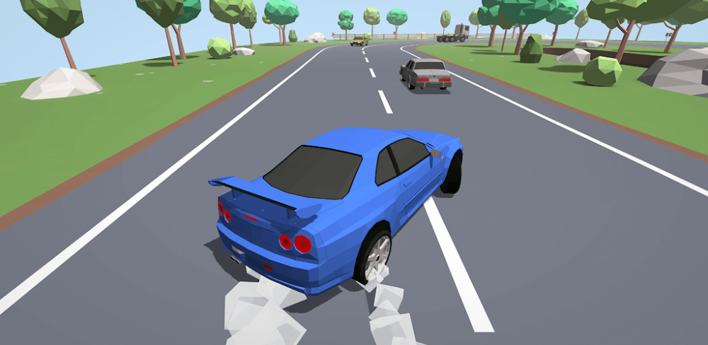 Polygon Drift v1.1.0.4.5 MOD APK (Unlock All Cars, Unlimited Spins)