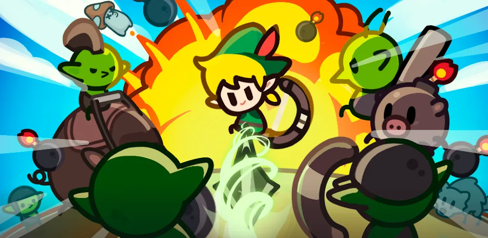 Portal Rush v1.1.0.1 MOD APK (Menu, Attack & Health Multiplier, One Hit)