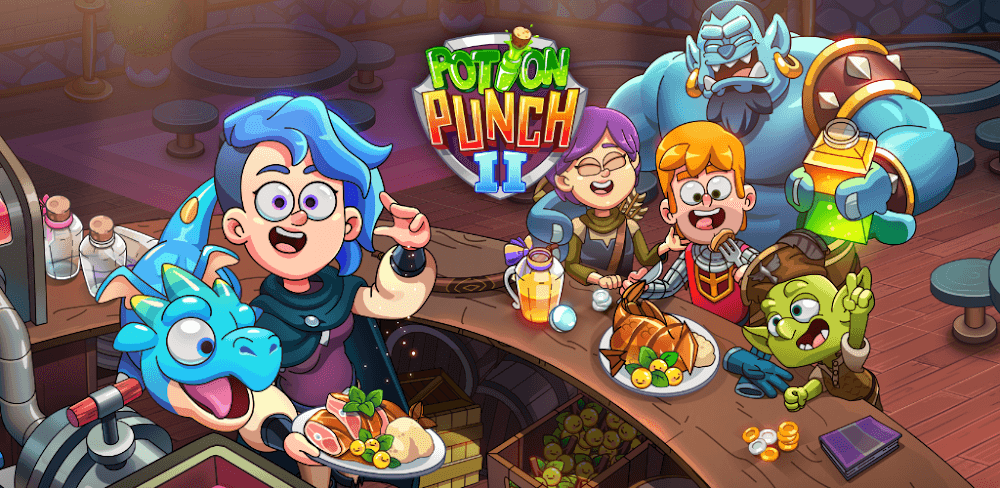 Potion Punch 2 v2.2.9.94 MOD APK (Unlimited Coins, Tickets)