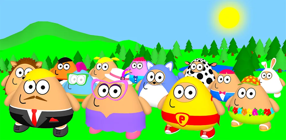Pou 3D v1.1.0.62 MOD APK (Free Purchases)