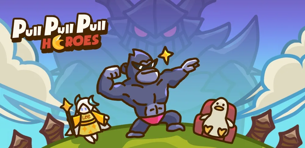 Pull Pull Pull Heroes v1.1.15.0 MOD APK (Menu, Dumb Enemy, Speed)