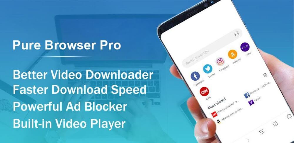 Pure Browser Pro v2.2.9.08 MOD APK (Full Version)