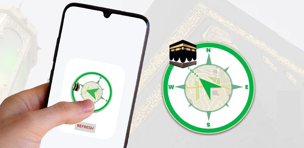 Qibla Finder v1.1.5.10 MOD APK (Premium Unlocked)
