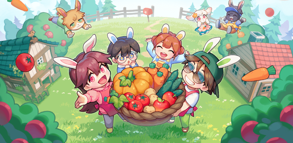 Rabbit Family’s Carrot Farm v1.1.3.3 MOD APK (Unlimited Money)