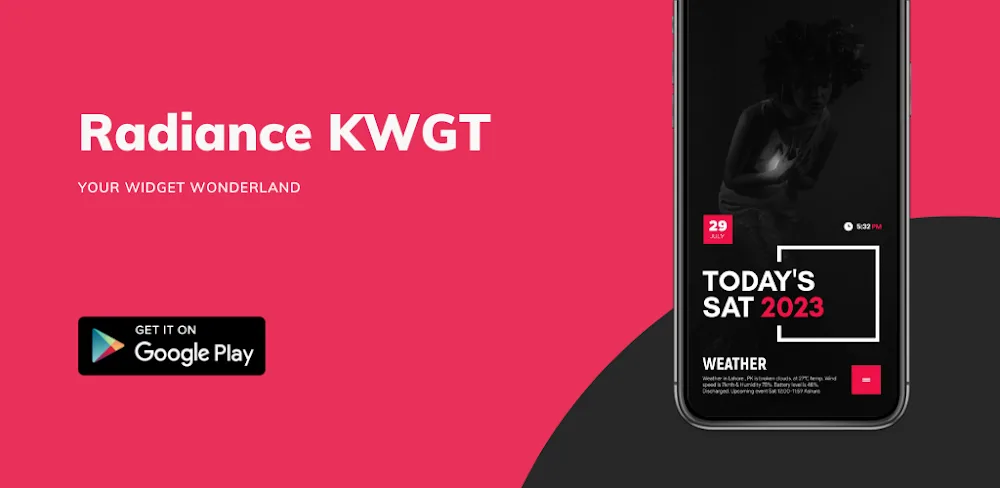 Radiance KWGT v9.9.0.2 APK (Full Version)