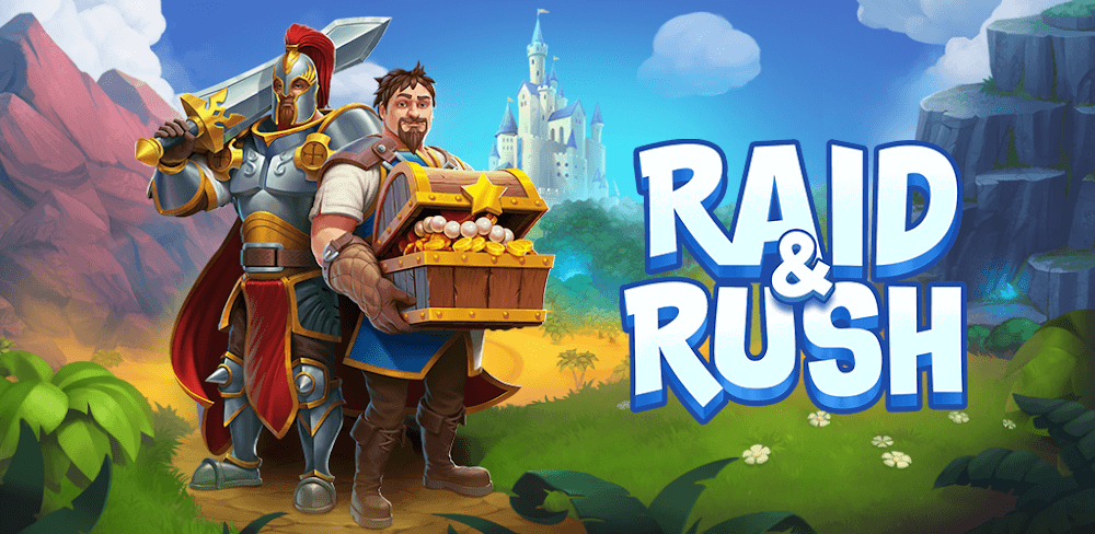 Raid & Rush v3.3.8.8 MOD APK (Damage, God Mode, Free Rewards)