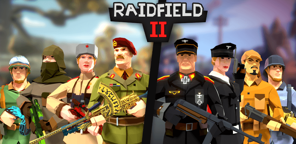 Raidfield 2 MOD APK v9.9.317 (Unlimited Ammo, Wallhack)