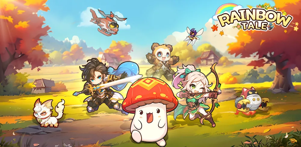 RainBow Tale v16.16.0.0 MOD APK (Menu, Damage, Defense Multiplier)