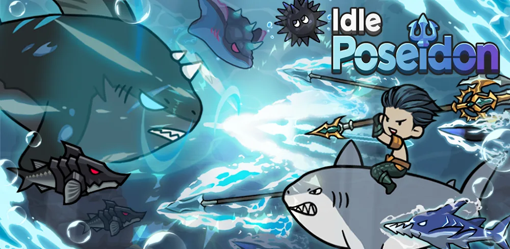 Raising Poseidon: Idle RPG v1.1.4.02 MOD APK (Gold Multiplier)