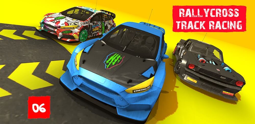 Rallycross Track Racing MOD APK v0.70 (Free Purchases/Rewards)