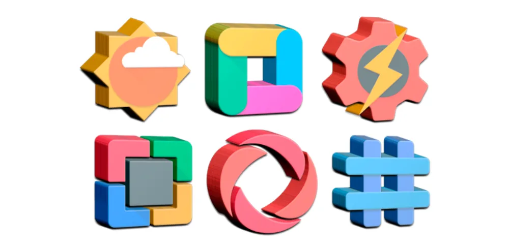 Real3D – Icon Pack v2.1 APK (Full Version)
