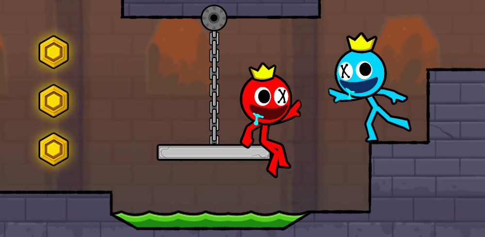 Red and Blue Stickman 2 v2.2.2.20 MOD APK (Unlimited Money, All Unlocked)