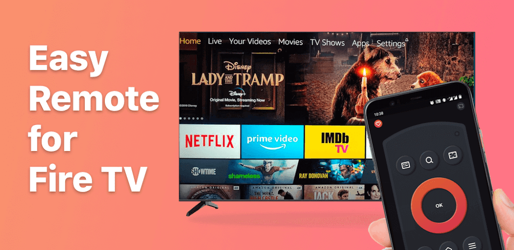 Remote for Fire TV & FireStick v1.1.9.7 MOD APK (Premium Unlocked)
