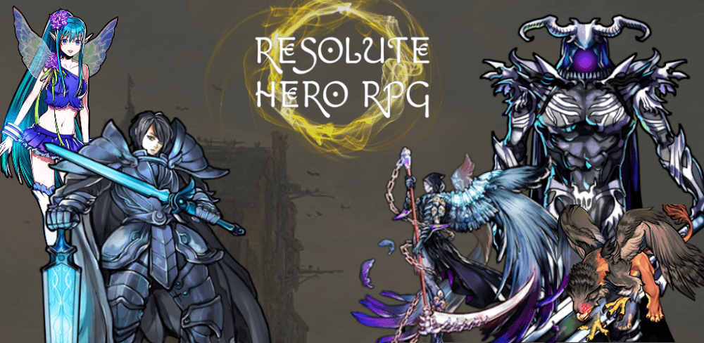 Resolute Hero RPG v0.0.9.3.3 MOD APK (Free Purchase, Damage)