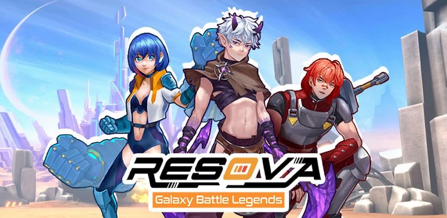 RESOVA – Galaxy Battle Legend v2.2.0.7 MOD APK (Damage & Defense Multiplier, God Mode)