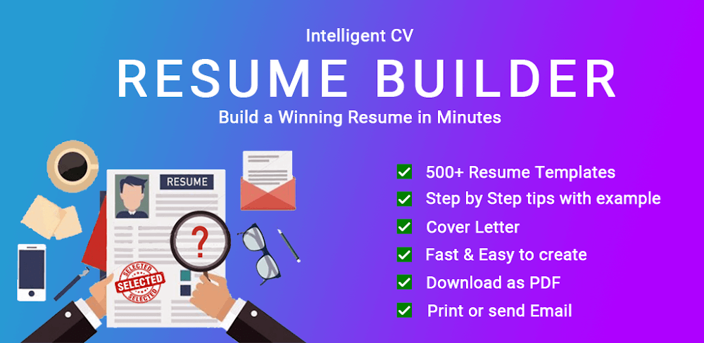 Resume Builder & CV Maker v2.2.1.5 MOD APK (Premium Unlocked)
