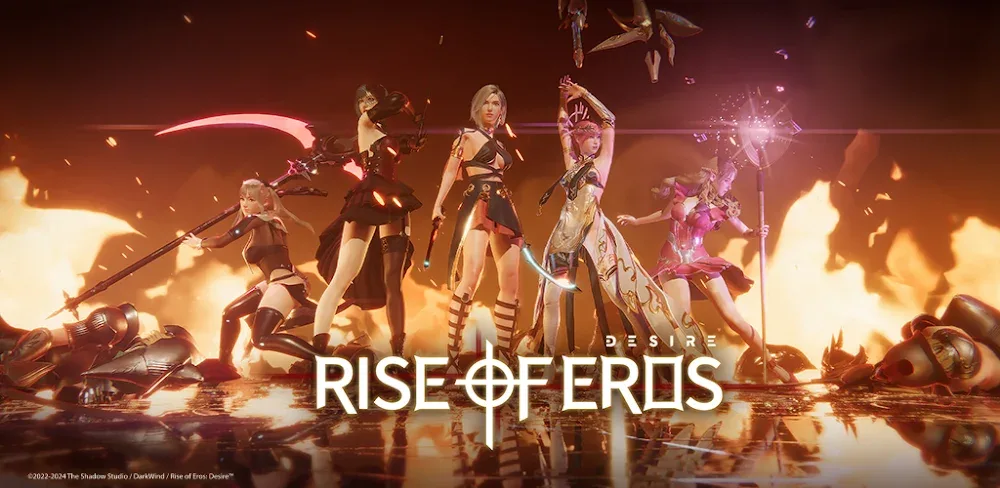 Rise of Eros: Desire v4.4.3.100 MOD APK (Menu, Damage & Defense Multipliers)