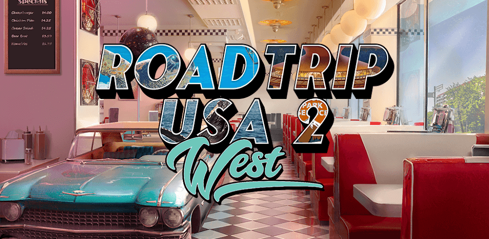 Road Trip USA 2 – West MOD APK v3.3.1.72 (Unlocked All Content)