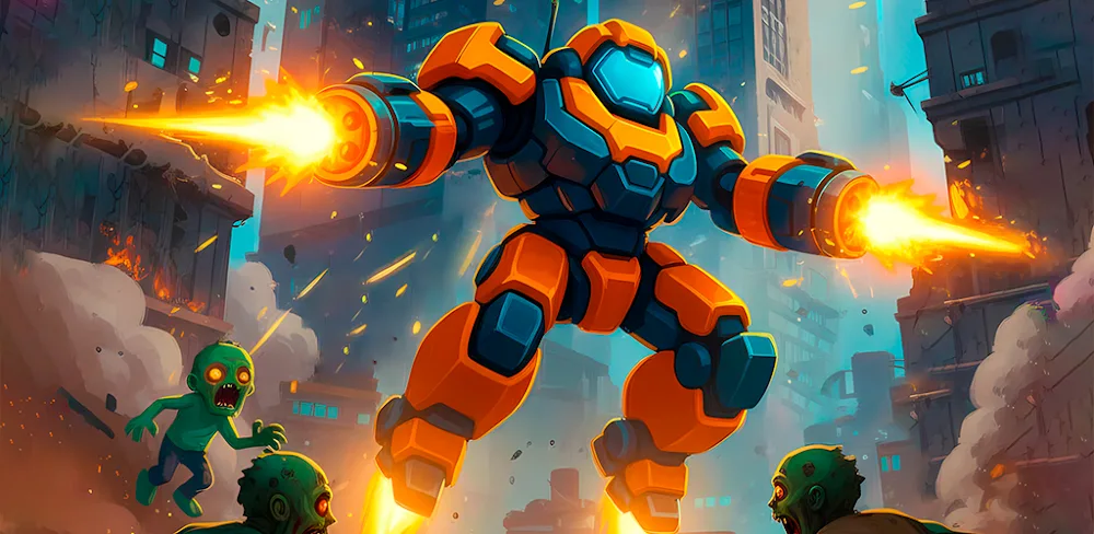 Robot Survivor 3D v1.1.8.8 MOD APK (Menu, Unlimited All)