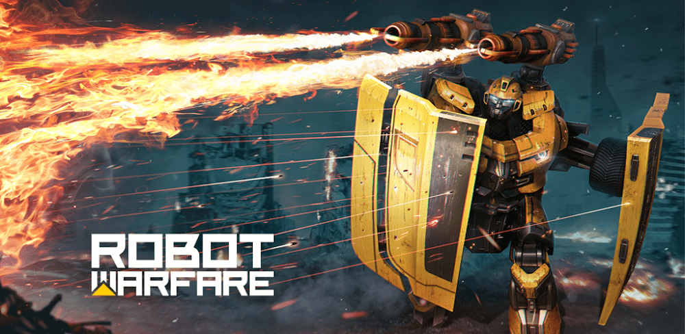 Robot Warfare MOD APK v0.0.4.1 (One Hit, Unlimited Ammo, No Reload)