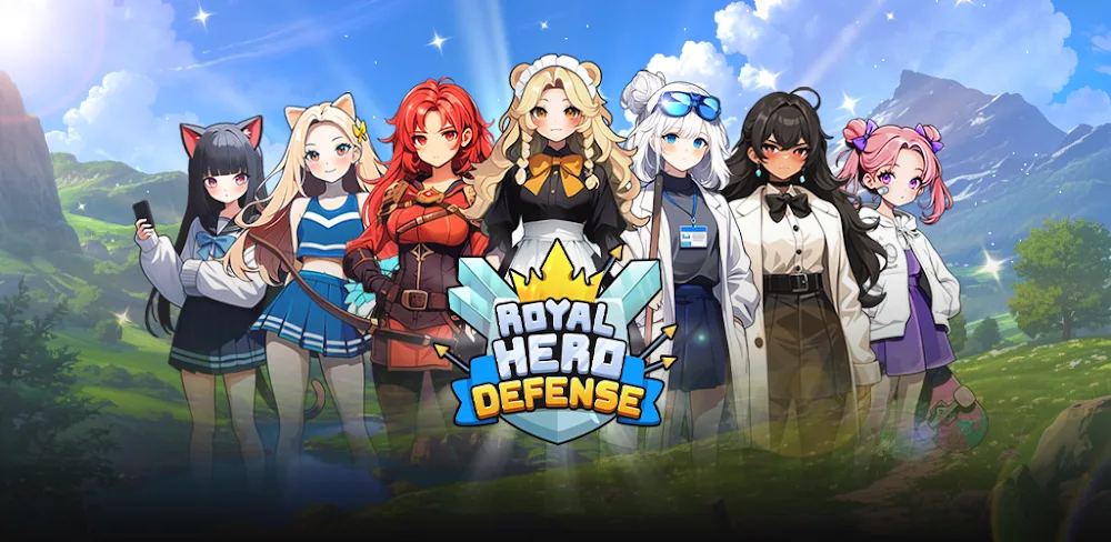 RoyalHeroDefense v1.1.0.27 MOD APK (Menu, Free Purchase, No Castle Damage)