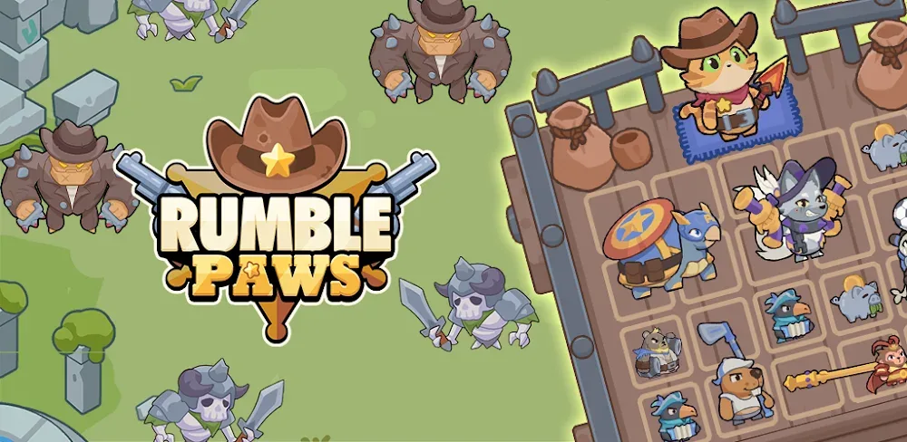 Rumble Paws v1.1.27.03 MOD APK (Menu, Unlimited All)