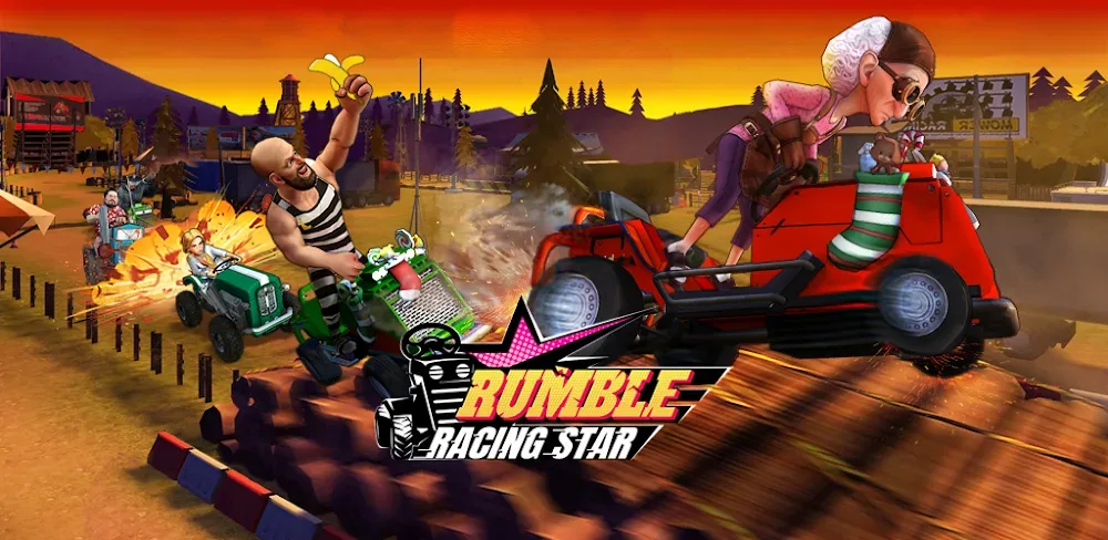 Rumble Racing Star v1.1.2.4 MOD APK (God Mod , Ghost)