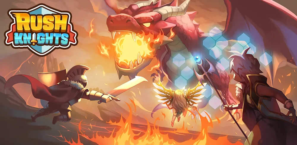 Rush! Knights v1.1.3.124 MOD APK (Menu, Dump Enemy, Freeze Enemy, Damage)