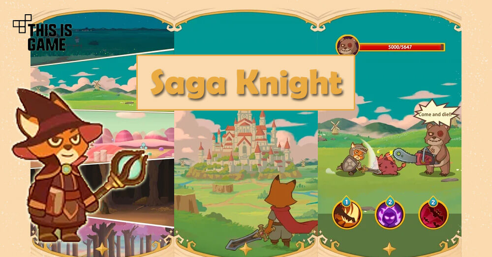 saga Knight v1.1.2.2 MOD APK (Unlimited Diamonds, Unlimited Skill)