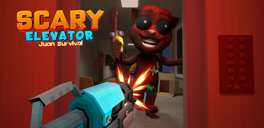 Scary Elevator: Juan Survival v1.1.0.15 MOD APK (Free Rewards)