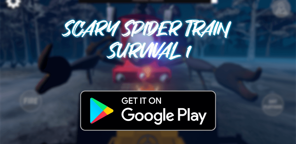 Scary Spider Train Survival 1 v15 MOD APK (Free Upgrades)