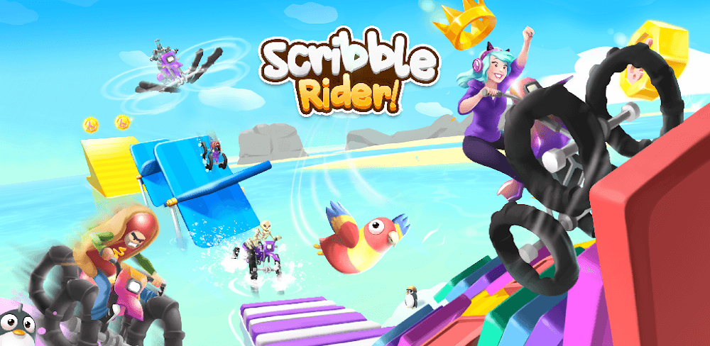 Scribble Rider v3.3.9.2 MOD APK (Unlimited Coins)