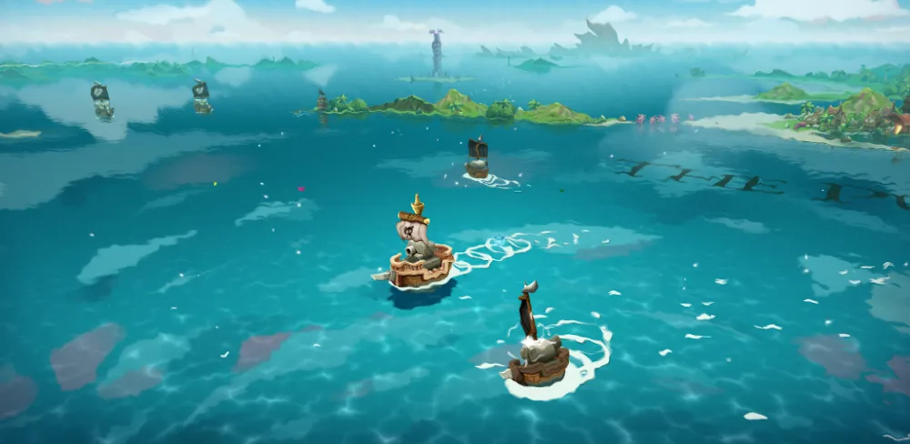 Seas of Destiny v1.1.0.9 MOD APK (Menu, Weak Enemy, High Damage)