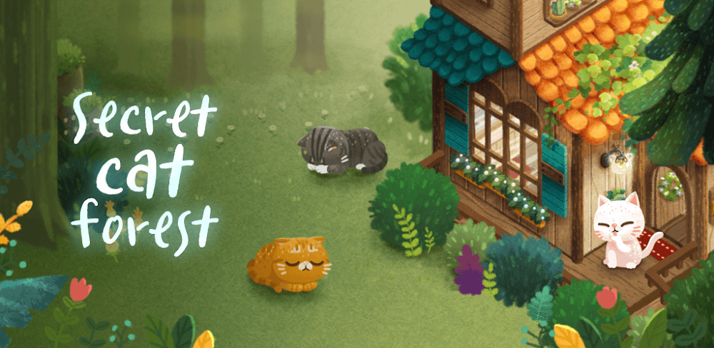 Secret Cat Forest v2.2.0.85 MOD APK (Unlimited Wood)