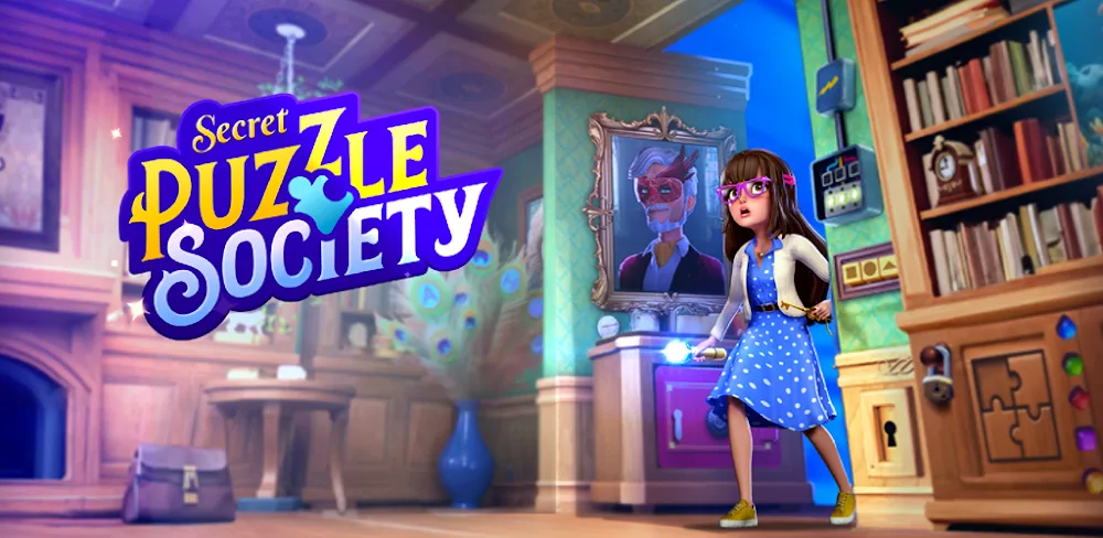 Secret Puzzle Society v1.1.33.1 MOD APK (Enable on Play Level, Allways Max Lives, Coins Reward)