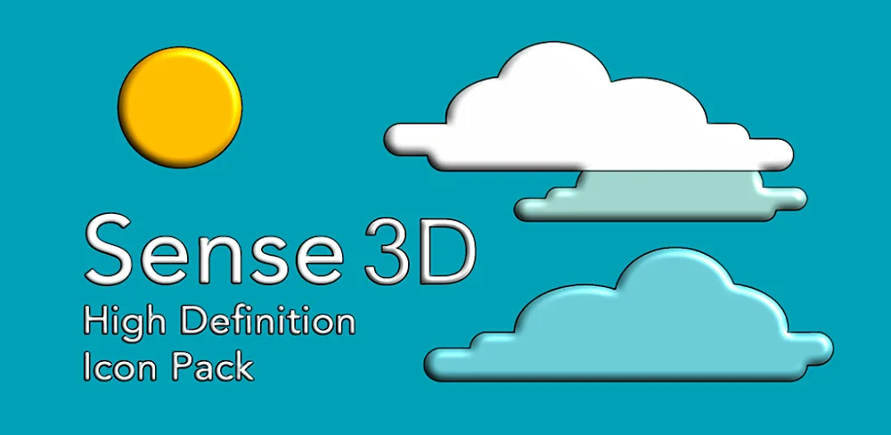 Sense 3D – Icon Pack v3.8 APK (Full Version)