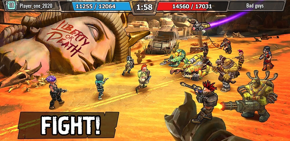 Shelter War MOD APK v1.1.11406.54 (God Mode)