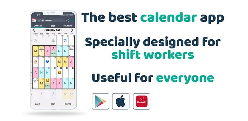Shift Work Schedule Calendar v4.4.0.2 MOD APK (Premium Unlocked)