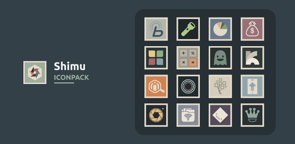 Shimu icon pack v2.2.6.4 APK (Full Version)